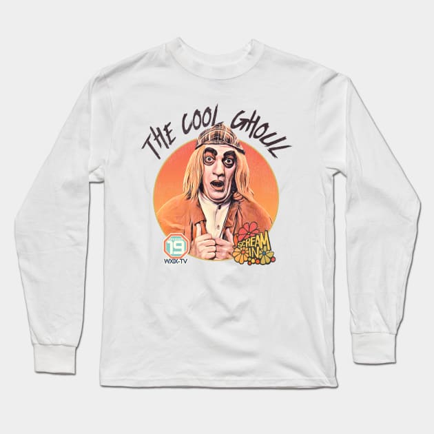 The Cool Ghoul Long Sleeve T-Shirt by darklordpug